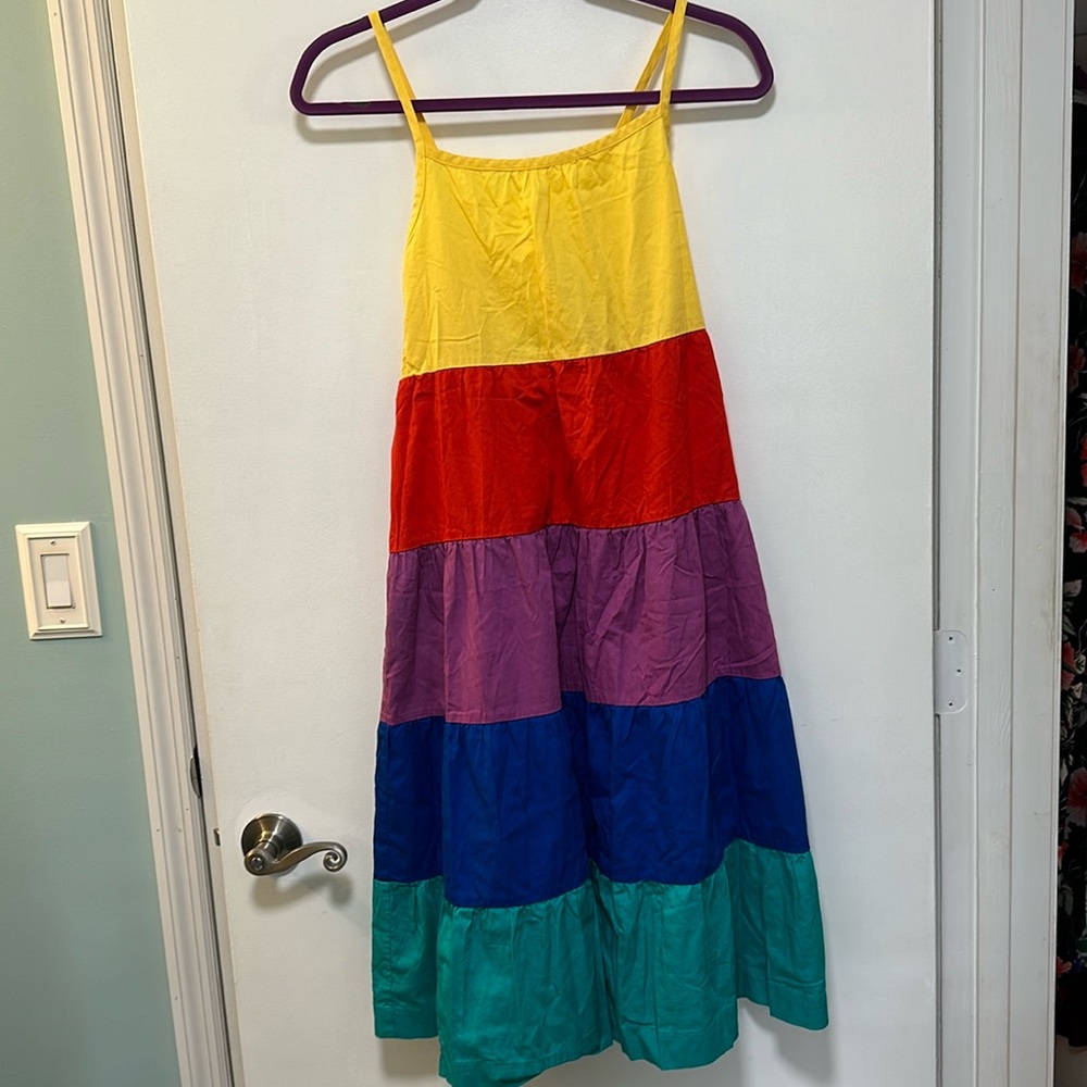 Girls Hanna Andersson sleeveless dress size 14/16